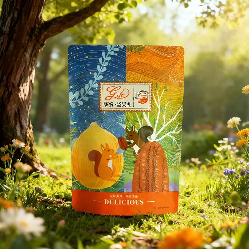 Dried Fruit and Nut Packaging Bags